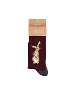 Wrendale Designs 'The Hare' Hare Men's Socks